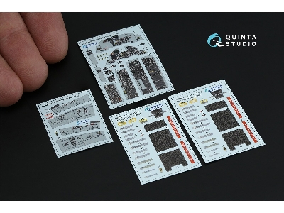 Mcdonnell Douglas F-15 D/Dj - 3d-printed & Coloured Interior On Decal Paper (For Hasegawa Kits) - image 5