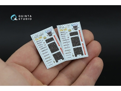 Mcdonnell Douglas F-15 D/Dj - 3d-printed & Coloured Interior On Decal Paper (For Hasegawa Kits) - image 10