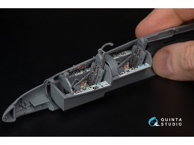 Aero L-29 Delfin - 3d-printed & Coloured Interior (For Amk Kits) - image 5