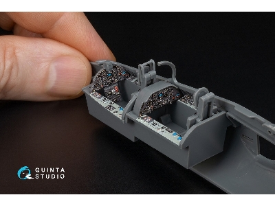 Aero L-29 Delfin - 3d-printed & Coloured Interior (For Amk Kits) - image 6