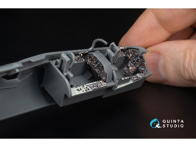 Aero L-29 Delfin - 3d-printed & Coloured Interior (For Amk Kits) - image 8