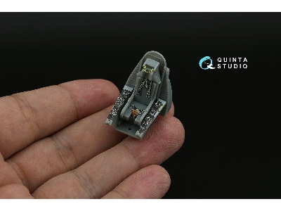 Douglas A-4 F Skyhawk - 3d-printed & Coloured Interior (For Hobby Boss Kits) - image 9