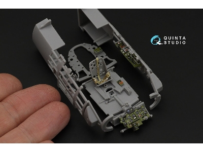 A6m5 Zero Mitsubishi Prod. - 3d-printed & Coloured Interior On Decal Paper (For Fine Molds Kits) - image 1