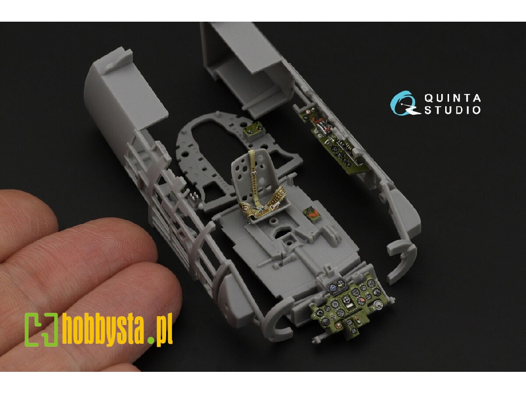 A6m5 Zero Mitsubishi Prod. - 3d-printed & Coloured Interior On Decal Paper (For Fine Molds Kits) - image 1