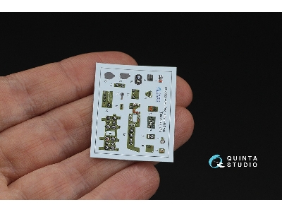 A6m5 Zero Mitsubishi Prod. - 3d-printed & Coloured Interior On Decal Paper (For Fine Molds Kits) - image 6