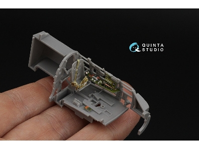 A6m5 Zero Mitsubishi Prod. - 3d-printed & Coloured Interior On Decal Paper (For Fine Molds Kits) - image 8