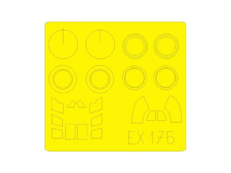  I-16 Rata 1/48 - Hobbycraft - masks - image 1