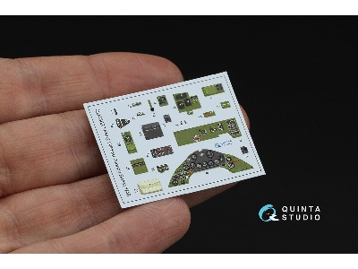 Fm-2 Wildcat - 3d-printed & Coloured Interior On Decal Paper (For Hobby Boss Kits) - image 4