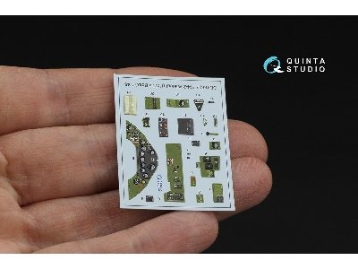 Fm-2 Wildcat - 3d-printed & Coloured Interior On Decal Paper (For Hobby Boss Kits) - image 5