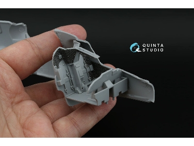 Quilting Cover For Ка-52 / Ka-52М Cockpit (For Zvezda And Quinta Kits) - image 1