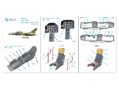 Aero L-39 C - 3d-printed & Coloured Interior (For Special Hobby Kits) - image 9