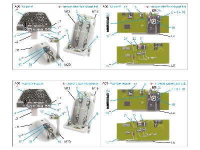 Lockheed P-38 H Lightning - 3d-printed & Coloured Interior (For Hasegawa Kits) - image 9