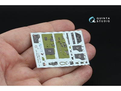 Lockheed P-38 L Lightning - 3d-printed & Coloured Interior (For Hasegawa Kits) - image 4