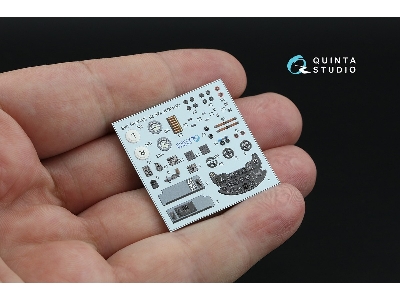 Yakovlev Yak-7b - 3d-printed & Coloured Interior (For Zvezda Kits) - image 3