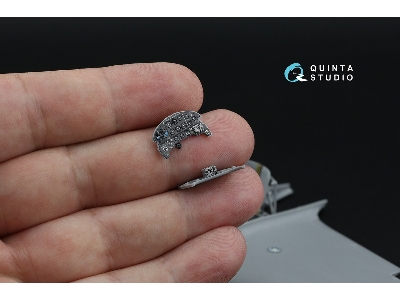 Yakovlev Yak-7b - 3d-printed & Coloured Interior (For Zvezda Kits) - image 5