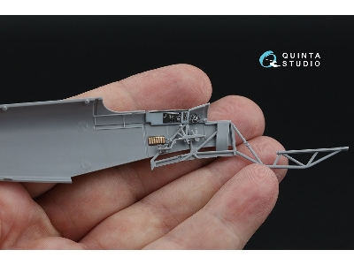 Yakovlev Yak-7b - 3d-printed & Coloured Interior (For Zvezda Kits) - image 7