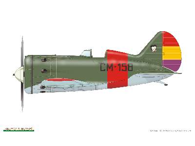 I-16 Type 10 over Spain DUAL COMBO 1/48 - image 7