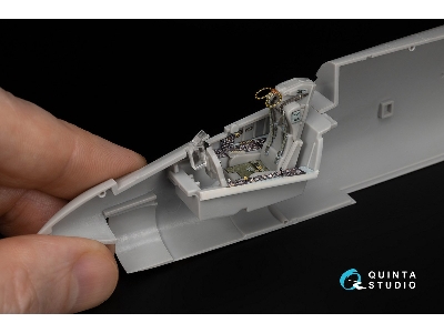 Vought F-8 E Crusader - 3d-printed & Coloured Interior (For Hasegawa And Hobby 2000 Kits) - image 6