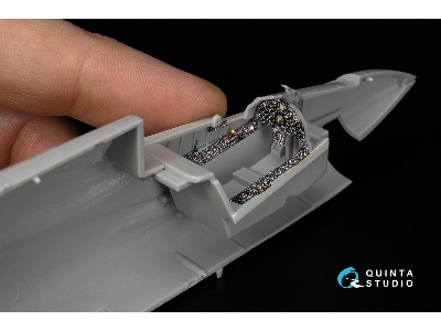 Vought F-8 E Crusader - 3d-printed & Coloured Interior (For Hasegawa And Hobby 2000 Kits) - image 8