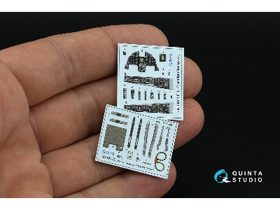 Vought F-8 J Crusader - 3d-printed & Coloured Interior (For Hasegawa And Hobby 2000 Kits) - image 2