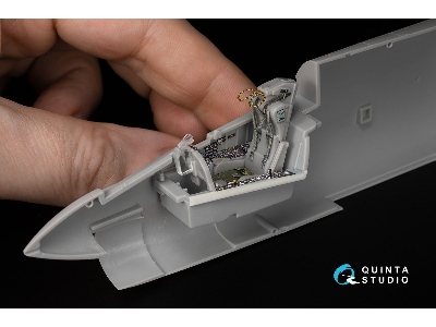 Vought F-8 J Crusader - 3d-printed & Coloured Interior (For Hasegawa And Hobby 2000 Kits) - image 5