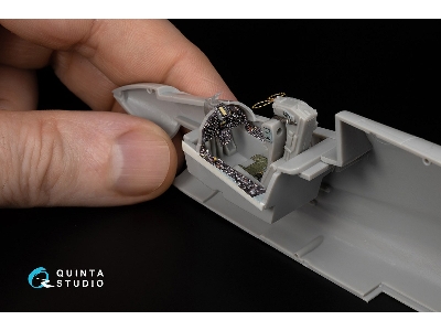 Vought F-8 J Crusader - 3d-printed & Coloured Interior (For Hasegawa And Hobby 2000 Kits) - image 6