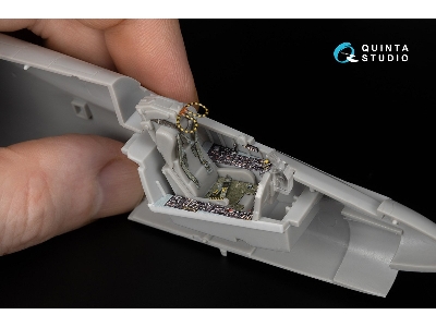 Vought F-8 J Crusader - 3d-printed & Coloured Interior (For Hasegawa And Hobby 2000 Kits) - image 7