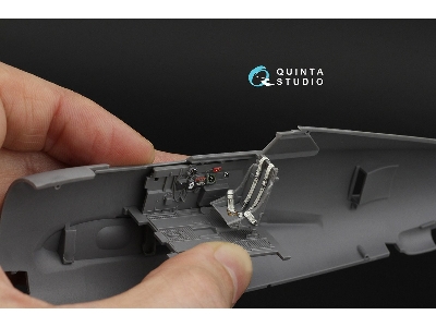 Republic P-47 D Thunderbolt Razorback - 3d-printed & Coloured Interior (For Miniart Kits) - image 7