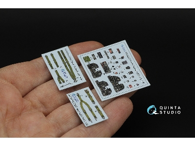 Curtiss P-40 N Warhawk - 3d-printed & Coloured Interior (For Eduard Kits) - image 2