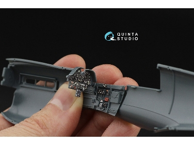 Curtiss P-40 N Warhawk - 3d-printed & Coloured Interior (For Eduard Kits) - image 6
