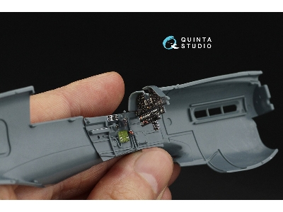 Curtiss P-40 N Warhawk - 3d-printed & Coloured Interior (For Eduard Kits) - image 7