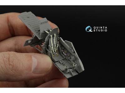 Henschel Hs-129 B-3 - 3d-printed & Coloured Interior (For Takom Kits) - image 8