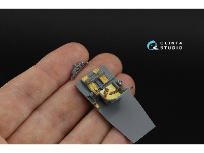 Nakajima Ki-115 Tsurugi - 3d-printed & Coloured Interior (For Eduard Kits) - image 9