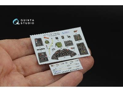 Grumman F9f-2 Panther - 3d-printed & Coloured Interior (For Trumpeter Kits) - image 2