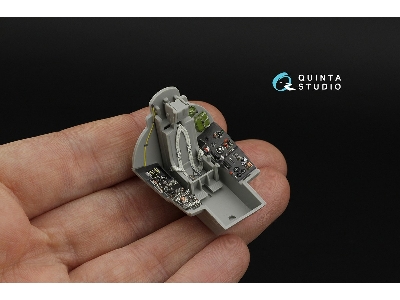 Grumman F9f-2 Panther - 3d-printed & Coloured Interior (For Trumpeter Kits) - image 5