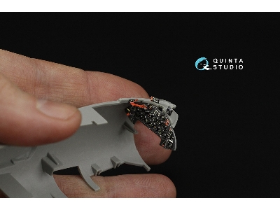 Grumman F9f-2 Panther - 3d-printed & Coloured Interior (For Trumpeter Kits) - image 9