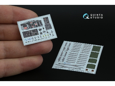 Bell Uh-1 D Early / H Early - 3d-printed & Coloured Interior (For Kitty Hawk Kits) - image 2