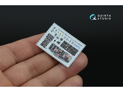 Bell Uh-1 D Early / H Early - 3d-printed & Coloured Interior (For Kitty Hawk Kits) - image 6