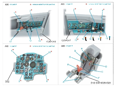 Mig-25 Pd - 3d-printed & Coloured Interior On Decal Paper (For Icm Kits) - image 3