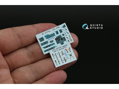 Mig-25 Pd - 3d-printed & Coloured Interior On Decal Paper (For Icm Kits) - image 5