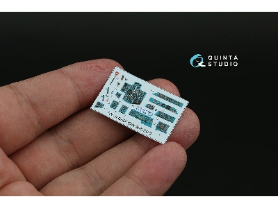 Mig-25 Pd - 3d-printed & Coloured Interior On Decal Paper (For Icm Kits) - image 8