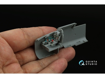 Mig-25 Bm - 3d-printed & Coloured Interior On Decal Paper (For Icm Kits) - image 1