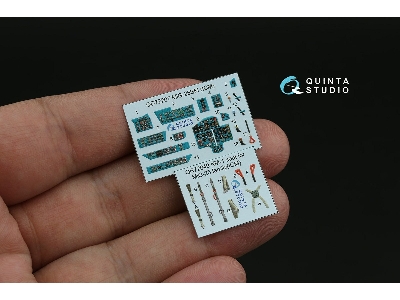 Mig-25 Bm - 3d-printed & Coloured Interior On Decal Paper (For Icm Kits) - image 5