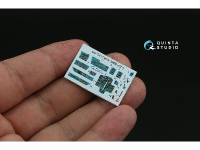 Mig-25 Bm - 3d-printed & Coloured Interior On Decal Paper (For Icm Kits) - image 6