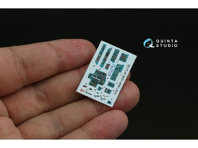 Mig-25 Bm - 3d-printed & Coloured Interior On Decal Paper (For Icm Kits) - image 7