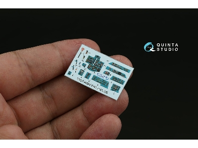 Mig-25 Bm - 3d-printed & Coloured Interior On Decal Paper (For Icm Kits) - image 8