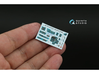 Mig-25 Rb / Rbt - 3d-printed & Coloured Interior On Decal Paper (For Icm Kits) - image 6