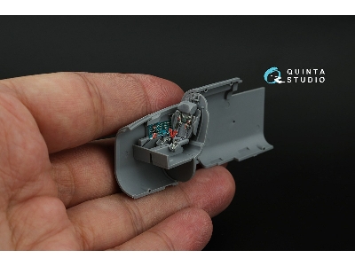 Mig-25 Rb / Rbt - 3d-printed & Coloured Interior On Decal Paper (For Icm Kits) - image 12