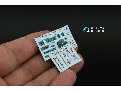 Mig-25 Rbf - 3d-printed & Coloured Interior On Decal Paper (For Icm Kits) - image 3