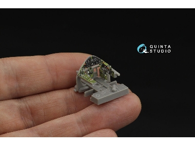 Fm-2 Wildcat - 3d-printed & Coloured Interior On Decal Paper (For Arma Hobby Kits) - image 1